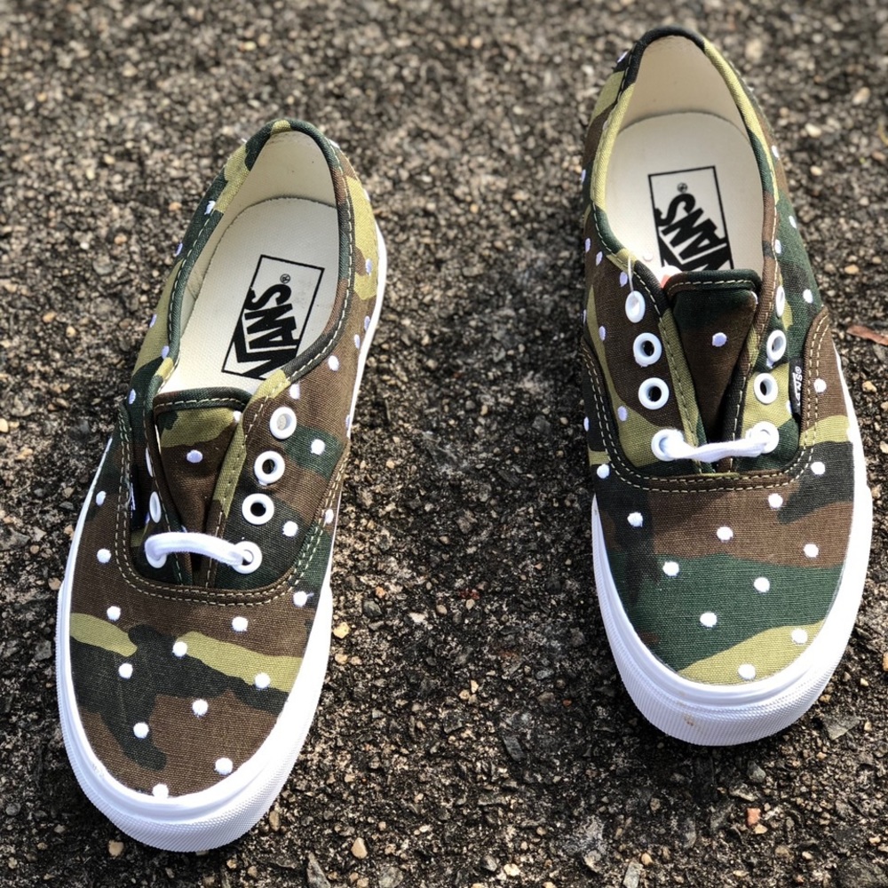 Vans Authentic Camo Sneaker